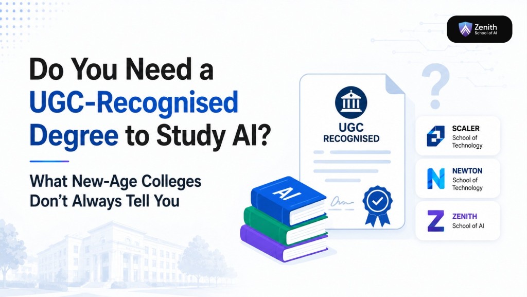 Do You Need a UGC-Recognised Degree to Study AI? What New-Age Colleges Don't Always Tell You